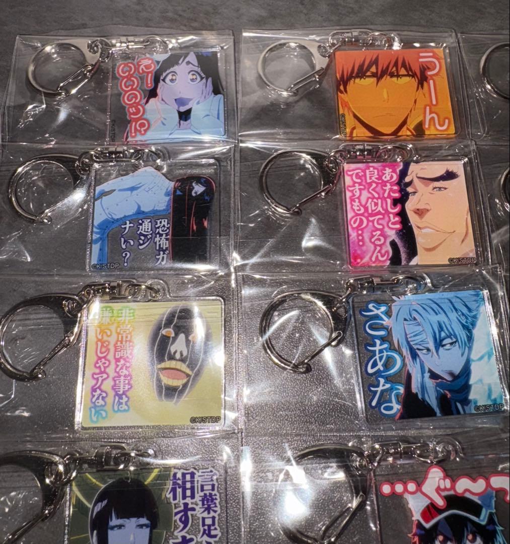 BLEACH ランダムアクリルキーホルダー　全20種　コンプリート　黒崎一護