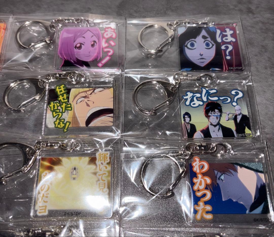 BLEACH ランダムアクリルキーホルダー　全20種　コンプリート　黒崎一護