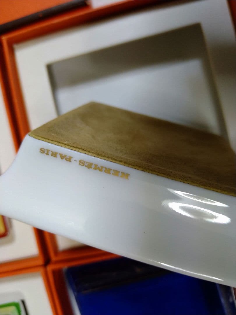 エルメス小皿コレクション陶磁器 プレート 2枚セット箱あり新品未使用