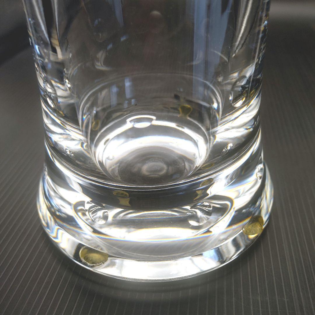 「サンルイ クリスタル 花瓶 バブル H25cm 正規品」