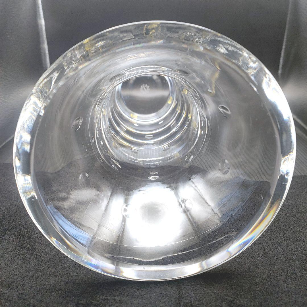 「サンルイ クリスタル 花瓶 バブル H25cm 正規品」