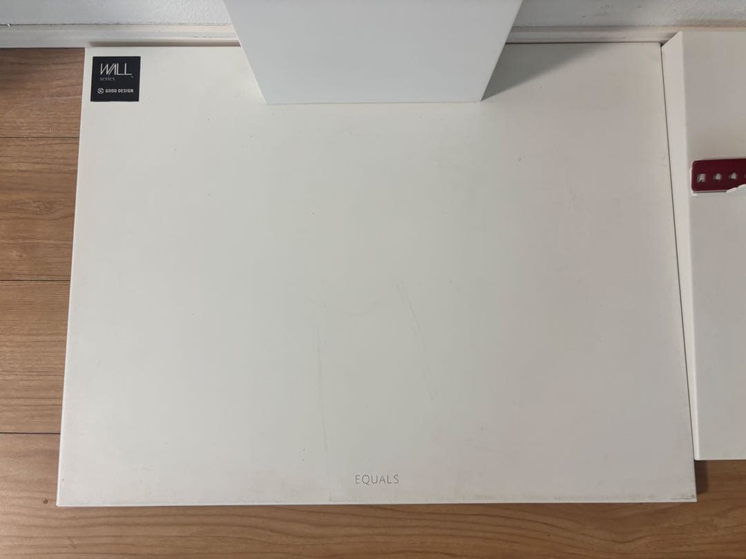 テレビ台　wall ホワイト 大型 EQUALS V2 棚板付き