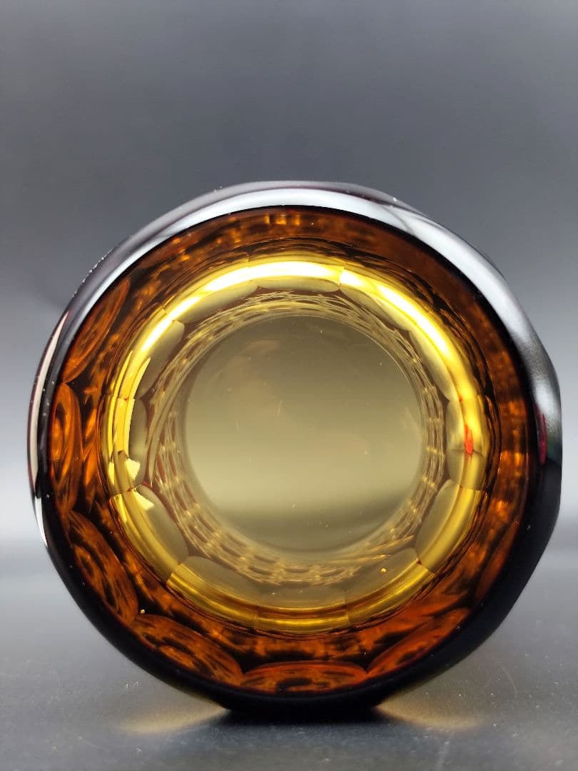 未使用美品☆木村泰典 江戸切子 タンブラーグラス（切子、江戸切子、薩摩切子）