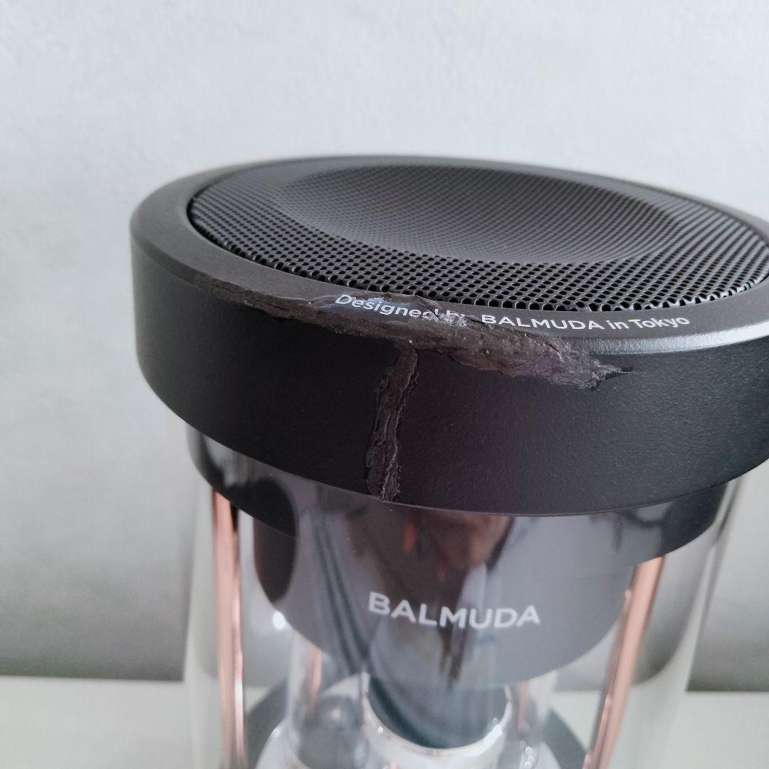 【訳あり】BALMUDA　ワイヤレススピーカー　M01A-BK 　568