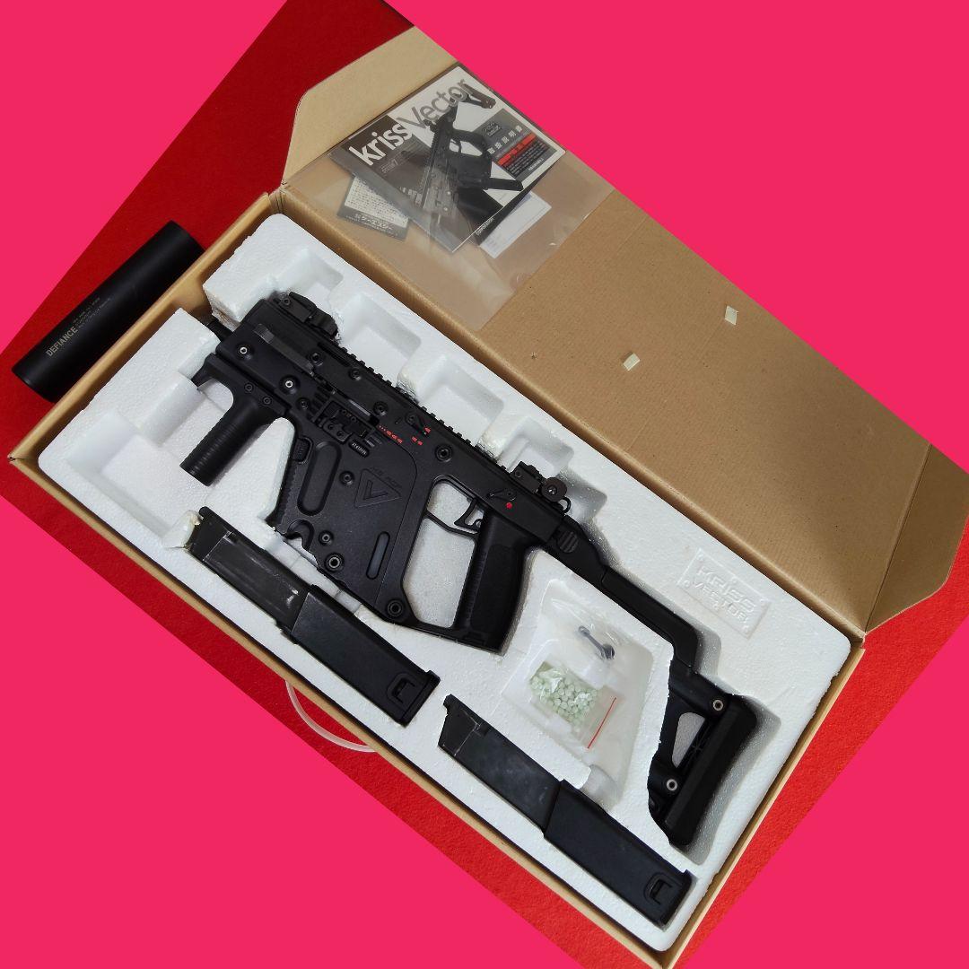 KSC クリスベクター　ガスブローバック《サブマガジン&サイレンサー付》