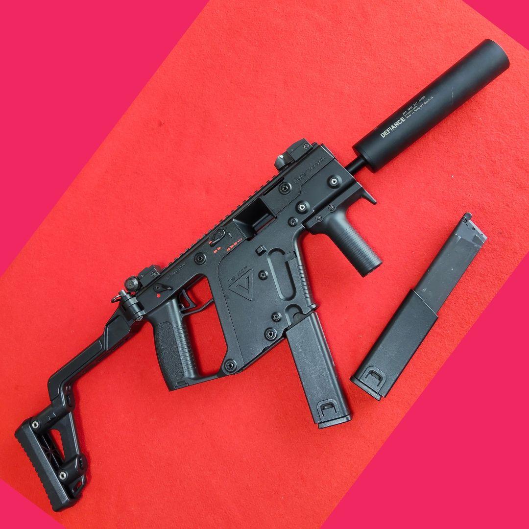 KSC クリスベクター　ガスブローバック《サブマガジン&サイレンサー付》
