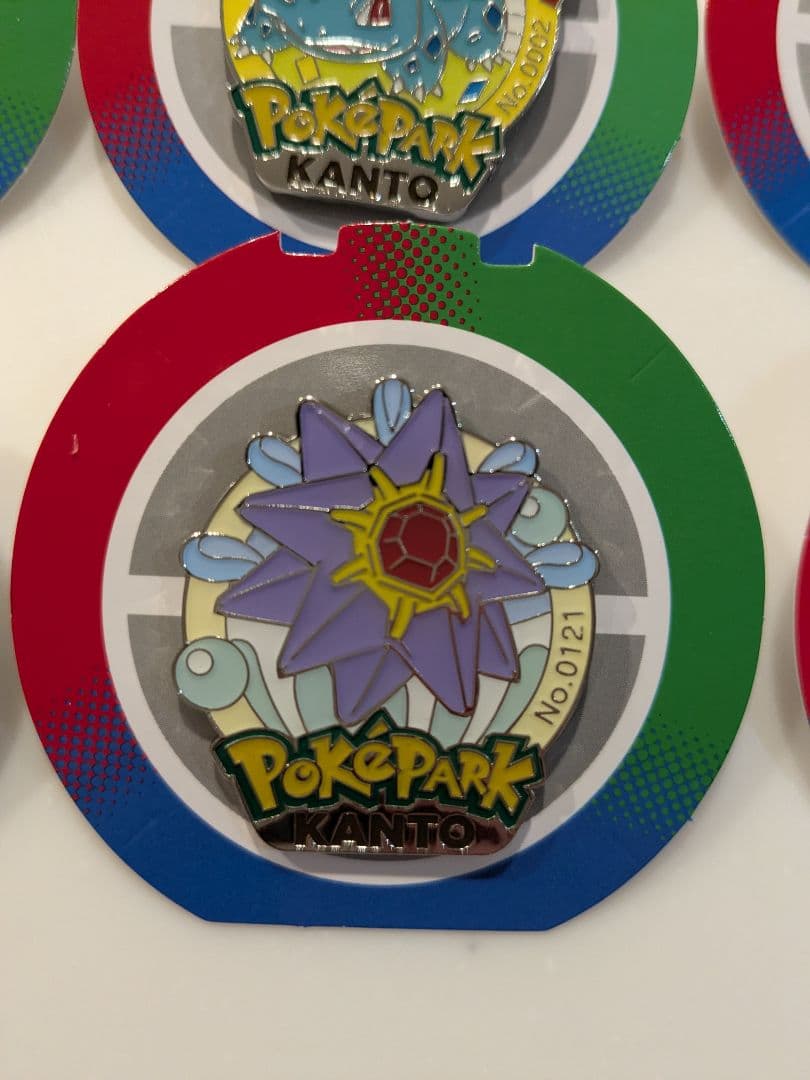 ポケパーク カントー　ピンズ　7個セット②