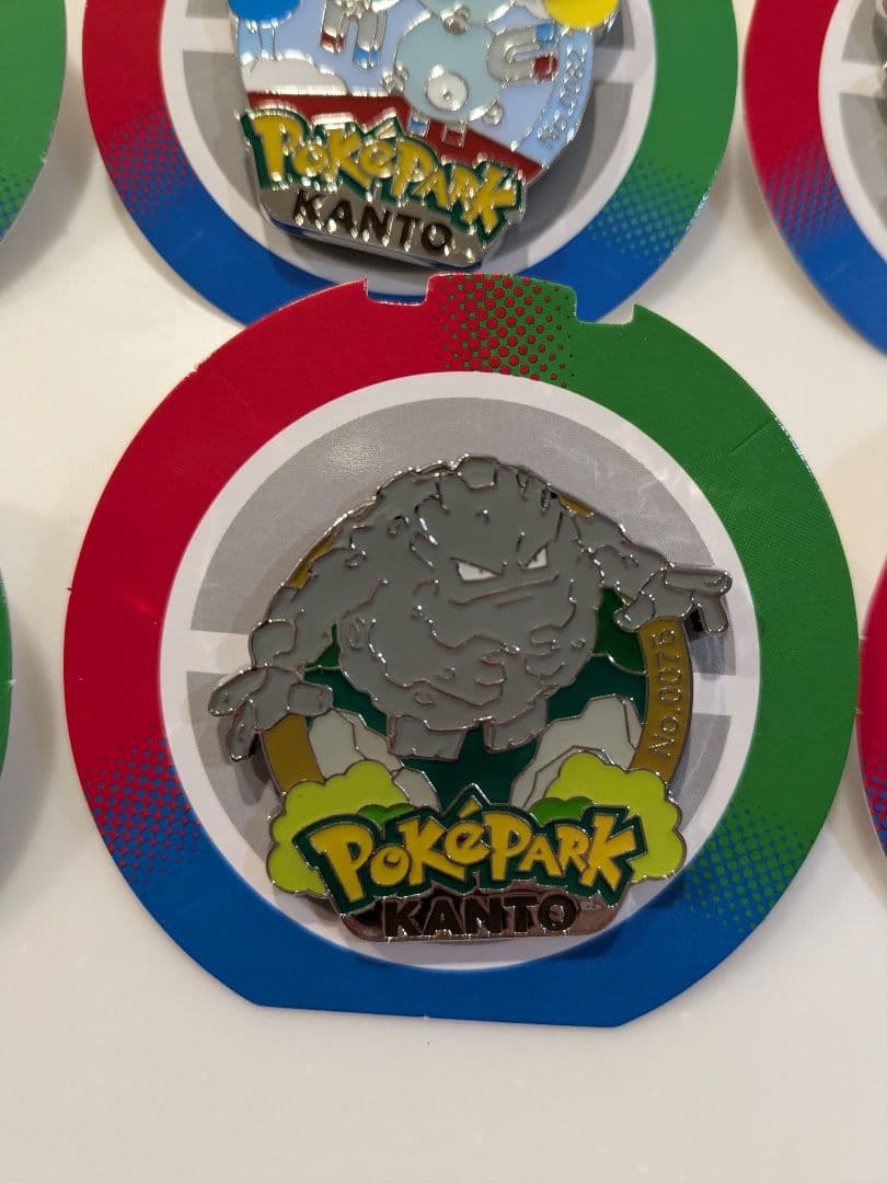 ポケパーク カントー　ピンズ　7個セット②
