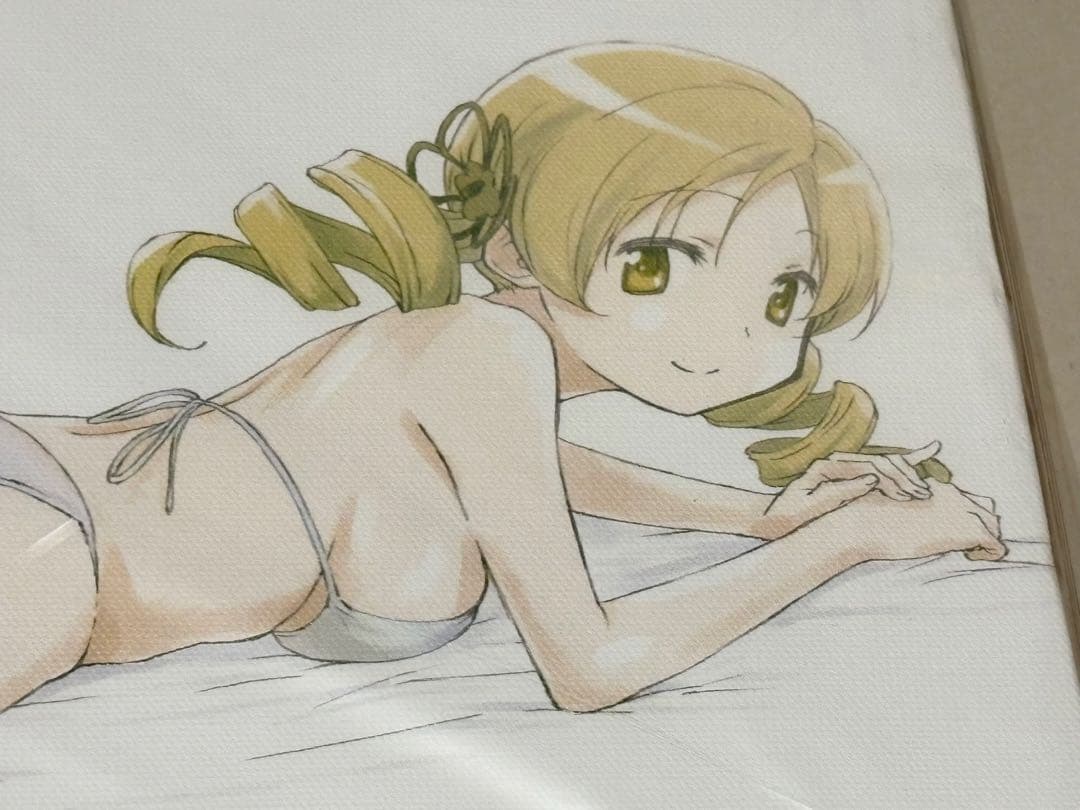 ≪未使用≫魔法少女まどか☆マギカ　巴マミ　キャンバスアート　デッサンモデル風