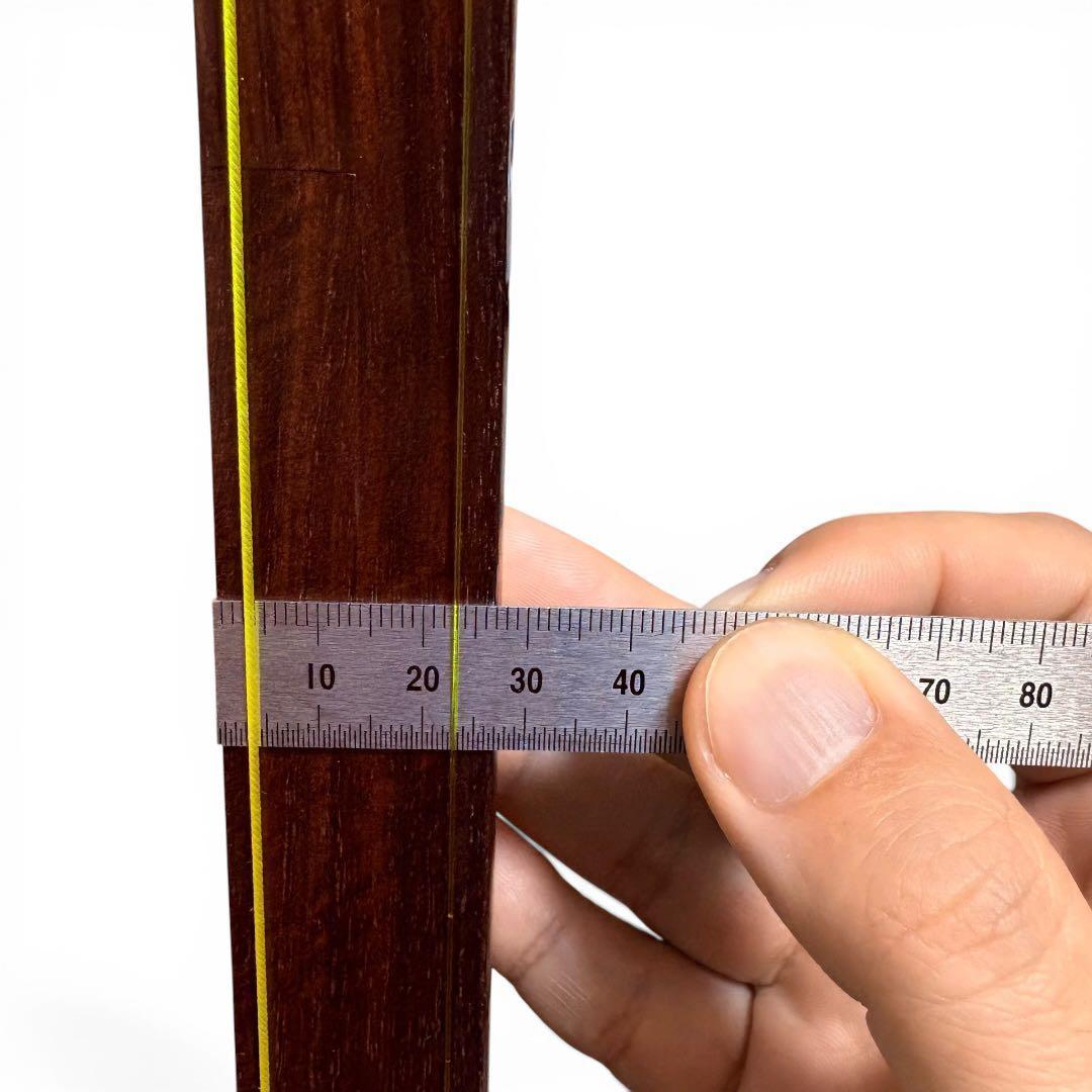 【中棹】最高級紅木 三味線 日本橋「英」楽器店 昭和62年 誂え トチ