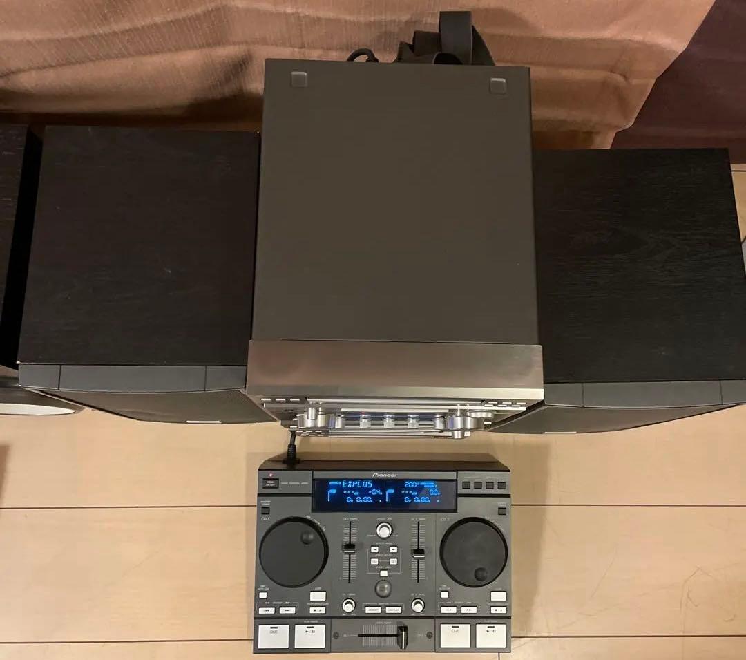 Pioneer X-RMX99 RMX9 コンポ ×2セット DJミキサー×2