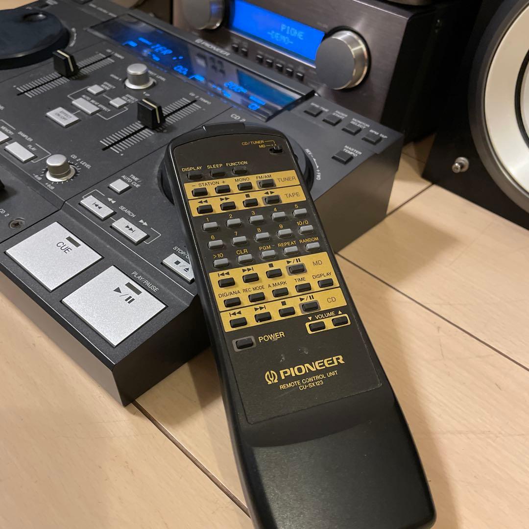 Pioneer X-RMX99 RMX9 コンポ ×2セット DJミキサー×2