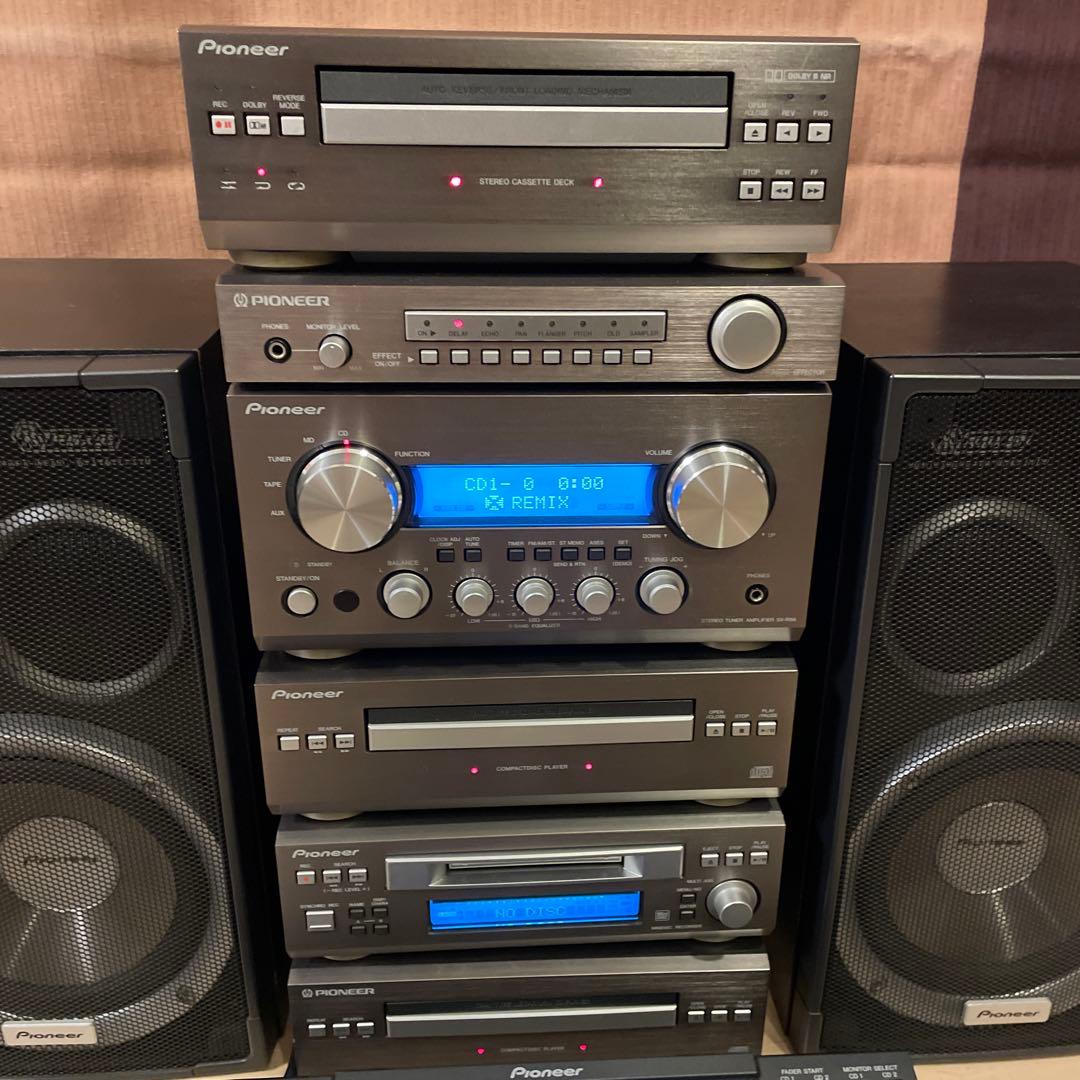 Pioneer X-RMX99 RMX9 コンポ ×2セット DJミキサー×2