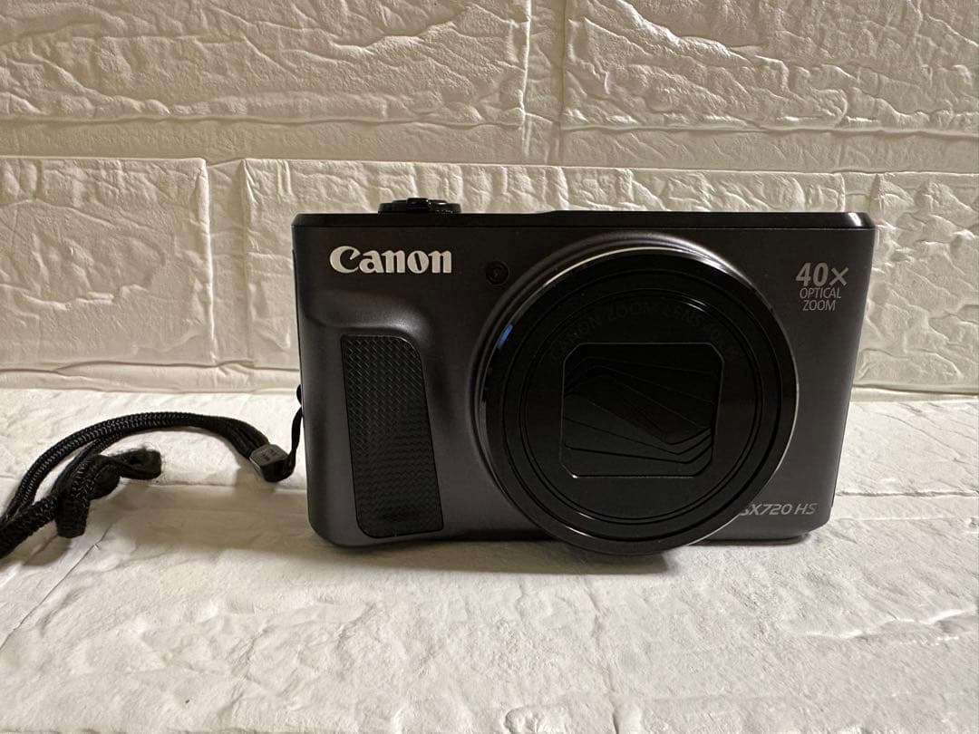 Canon PowerShot SX720 HS／ブラック／HAKUBAケース付