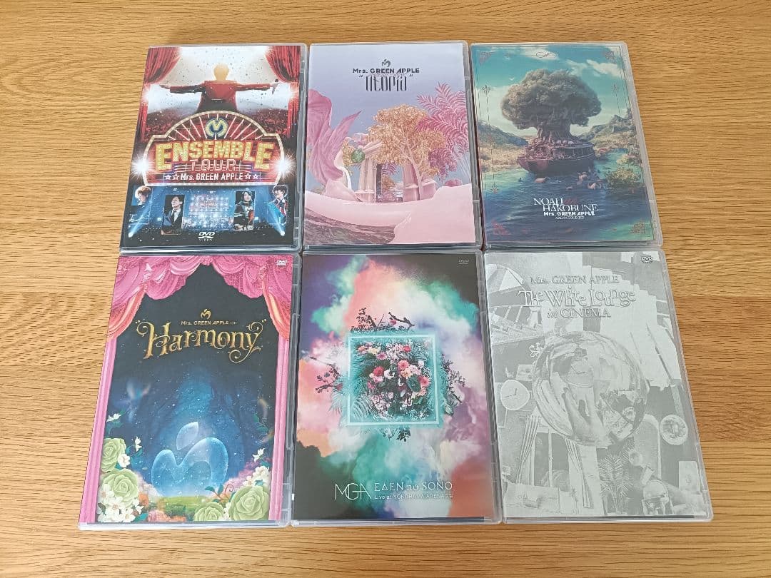 Mrs. GREEN APPLE グッズセット　DVD6枚　雑誌など