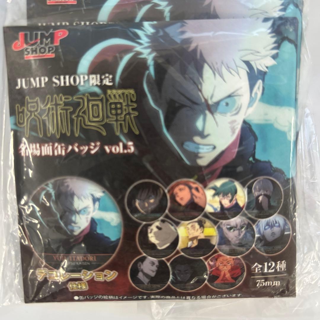 呪術廻戦　名場面缶バッジ　Vol.5　全１２種　24個まとめ売り