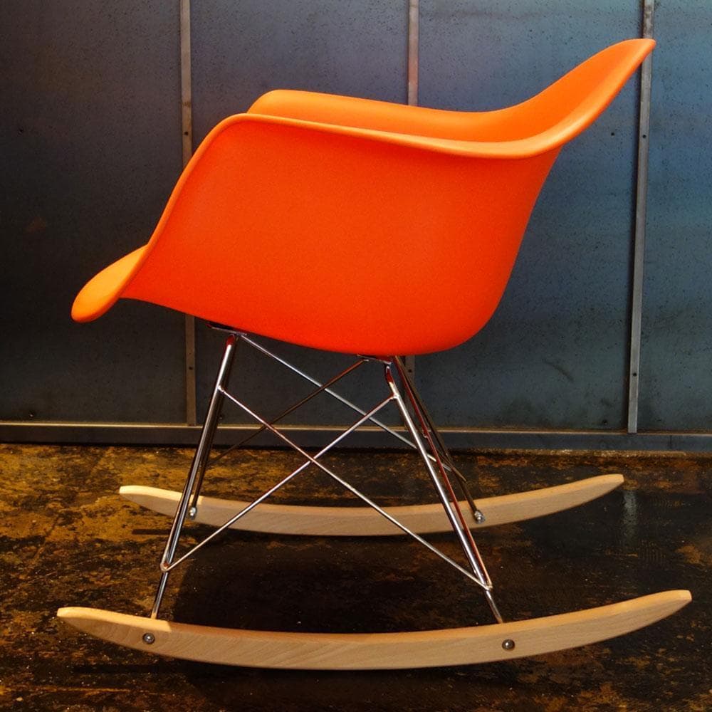イームズ RAR シェルチェアー イス 椅子 Eames オレンジ/NT