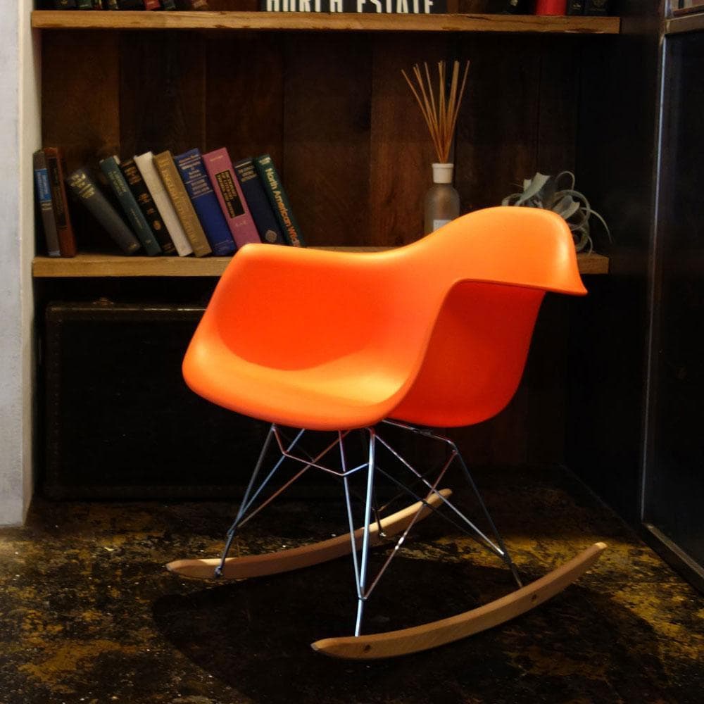 イームズ RAR シェルチェアー イス 椅子 Eames オレンジ/NT