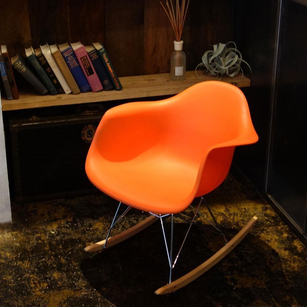 イームズ RAR シェルチェアー イス 椅子 Eames オレンジ/NT