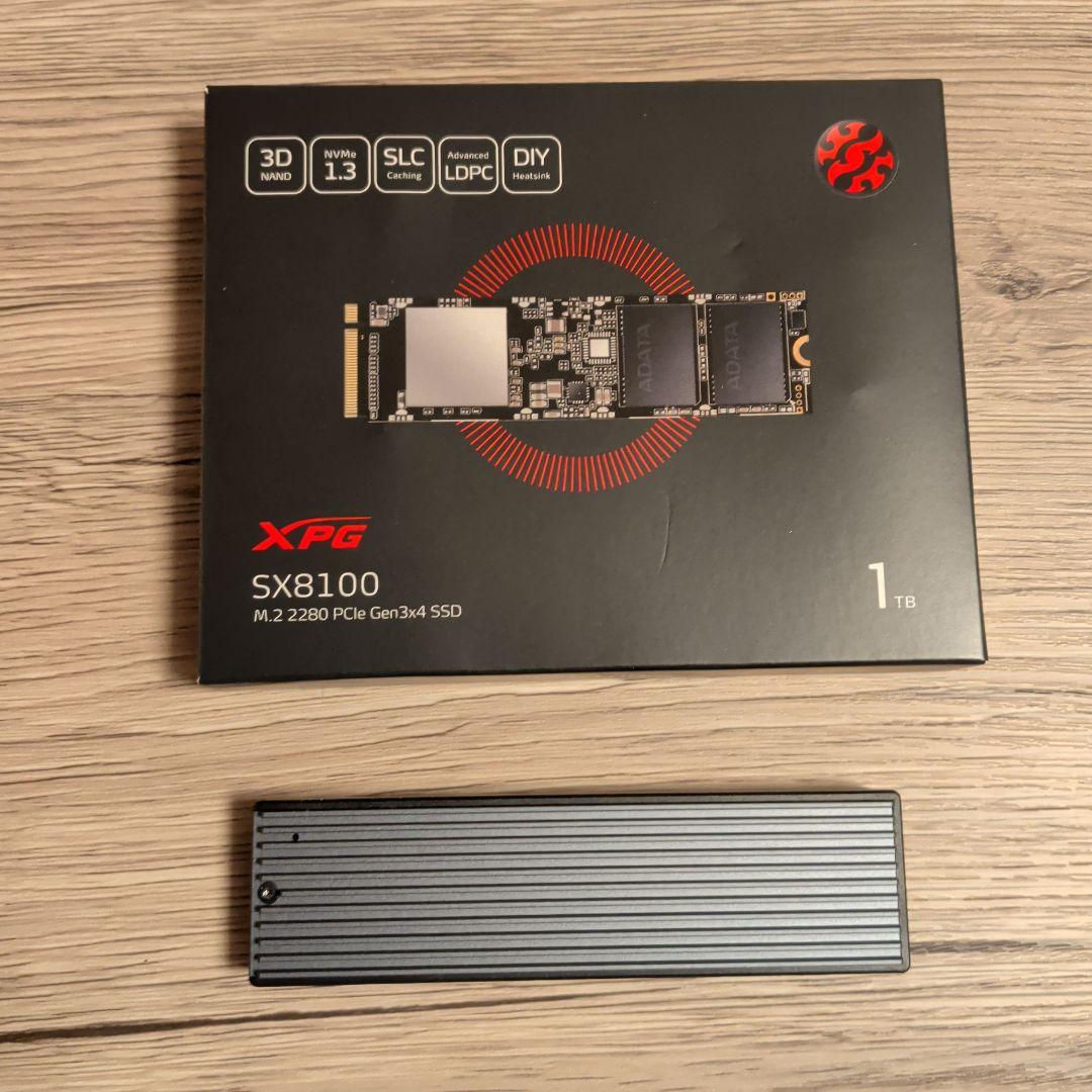 外付けSSD 1TB ジャンク