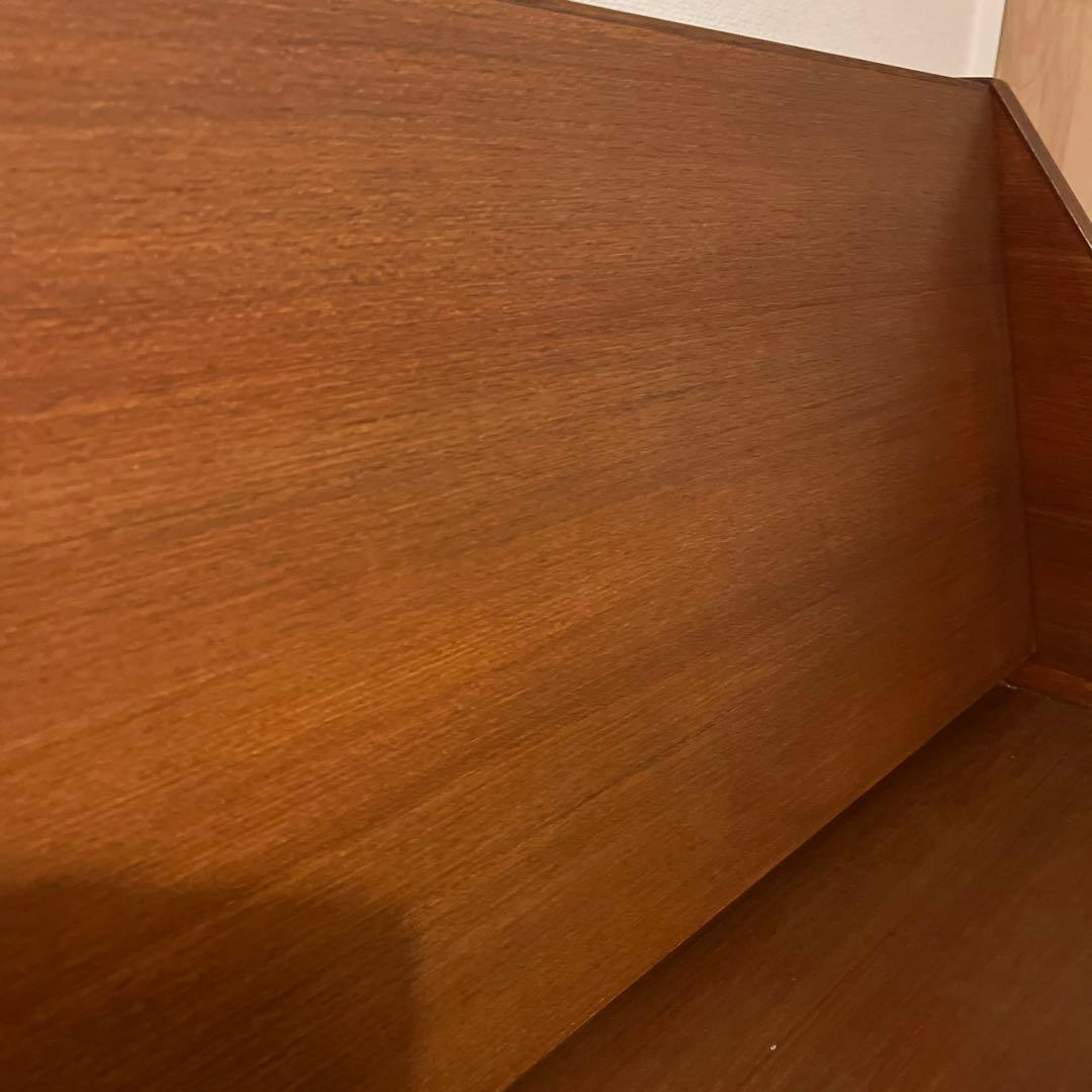 北欧　ビンテージテイスト　ライティングデスク　オールチーク　ジャパンビンテージ