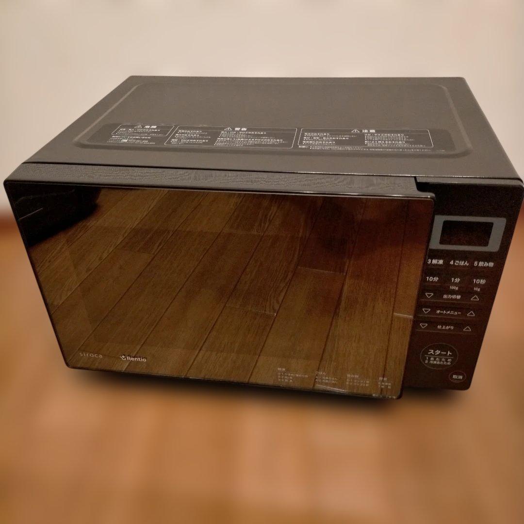 siroca シロカ 電子レンジ 50/60Hz SX-18D132 2022年