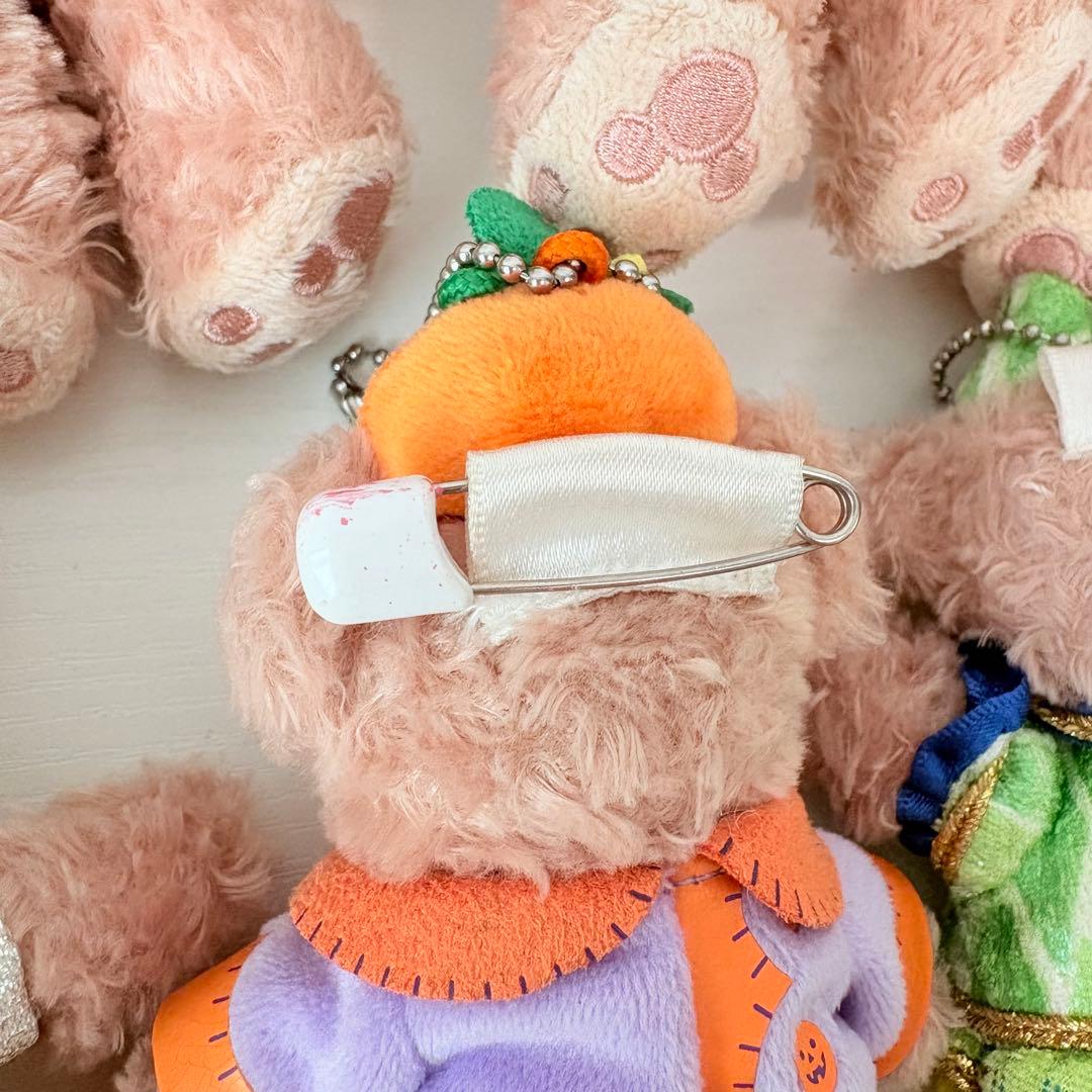 ディズニー シェリーメイ ダッフィー ジェラトーニ ぬいぐるみバッジ まとめ売り