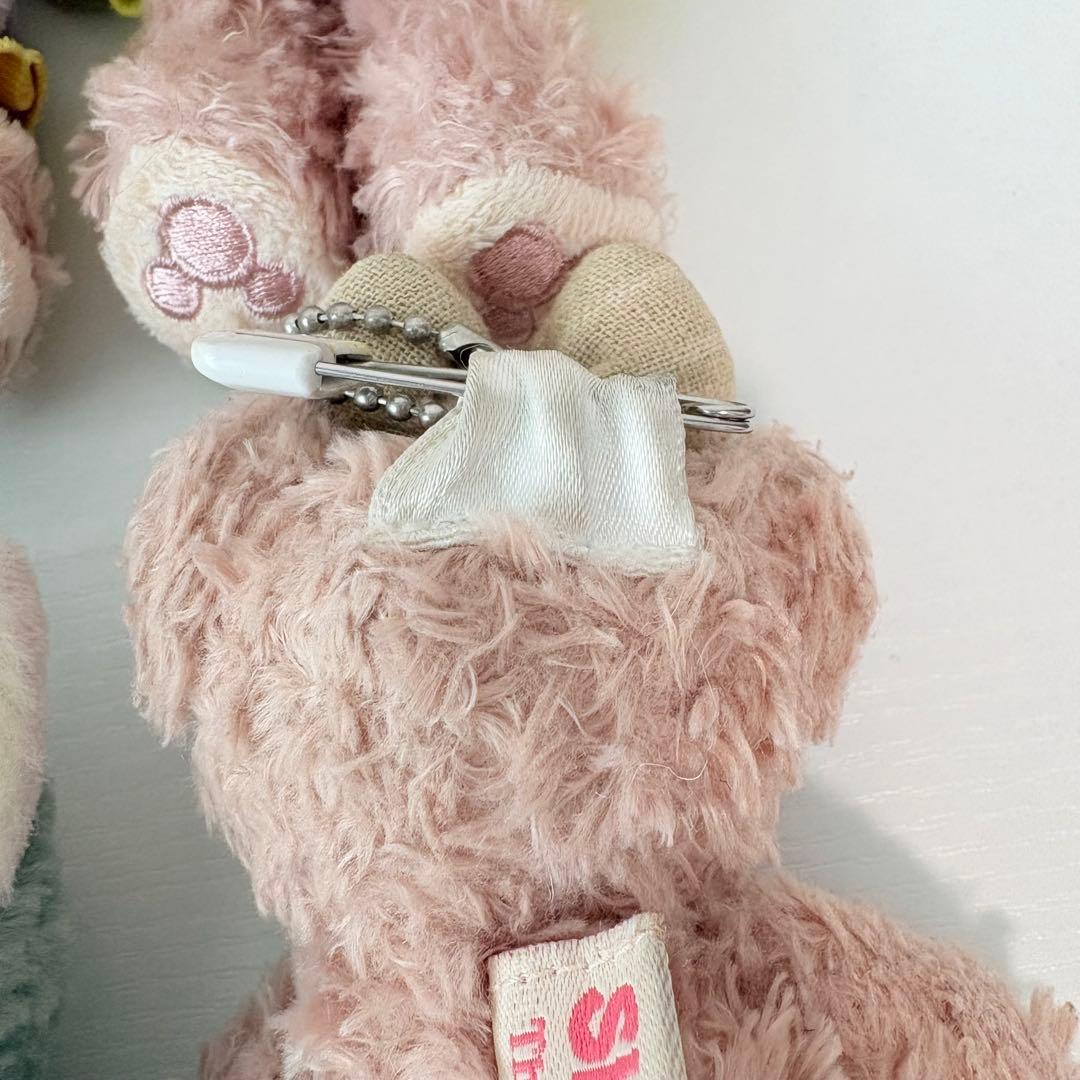 ディズニー シェリーメイ ダッフィー ジェラトーニ ぬいぐるみバッジ まとめ売り