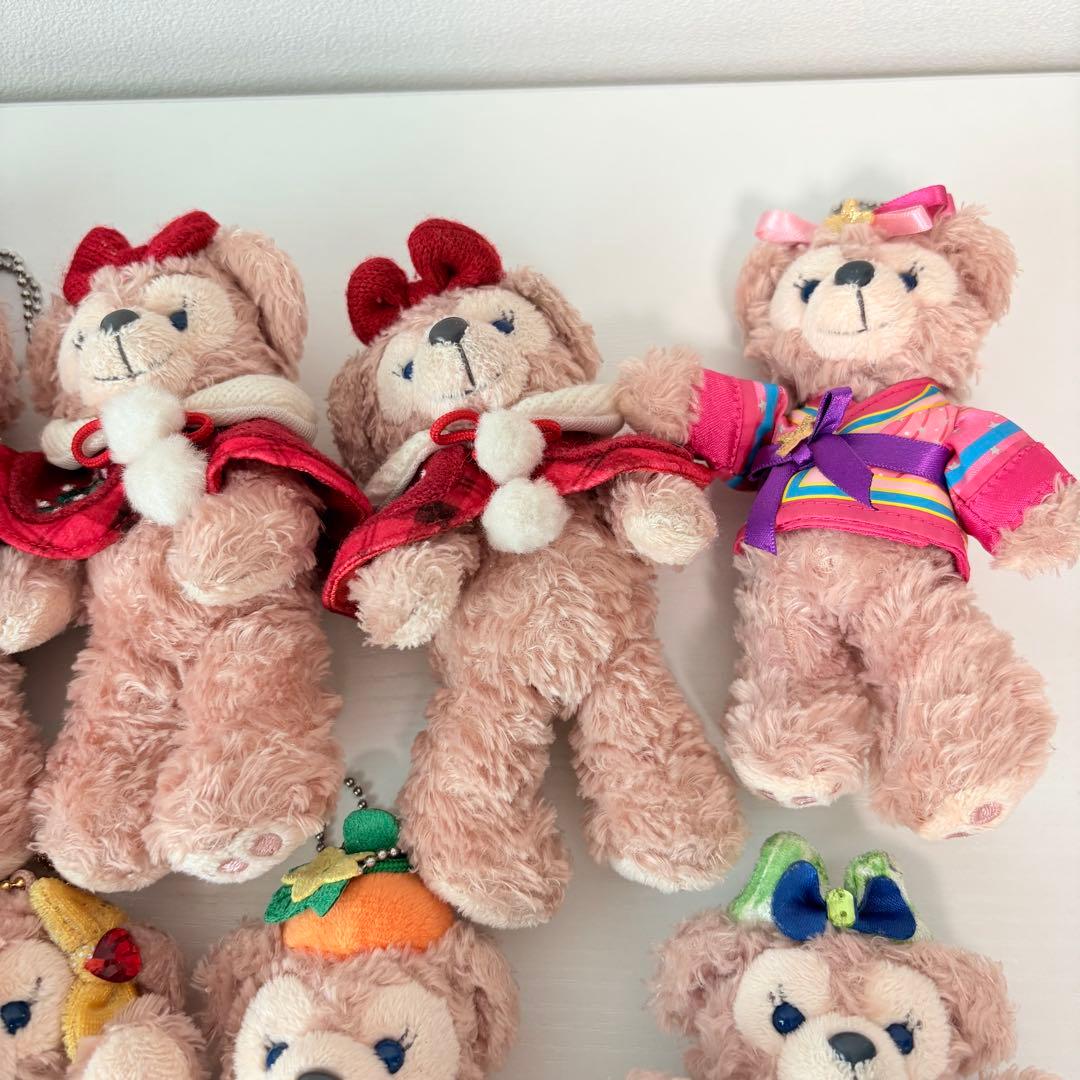 ディズニー シェリーメイ ダッフィー ジェラトーニ ぬいぐるみバッジ まとめ売り