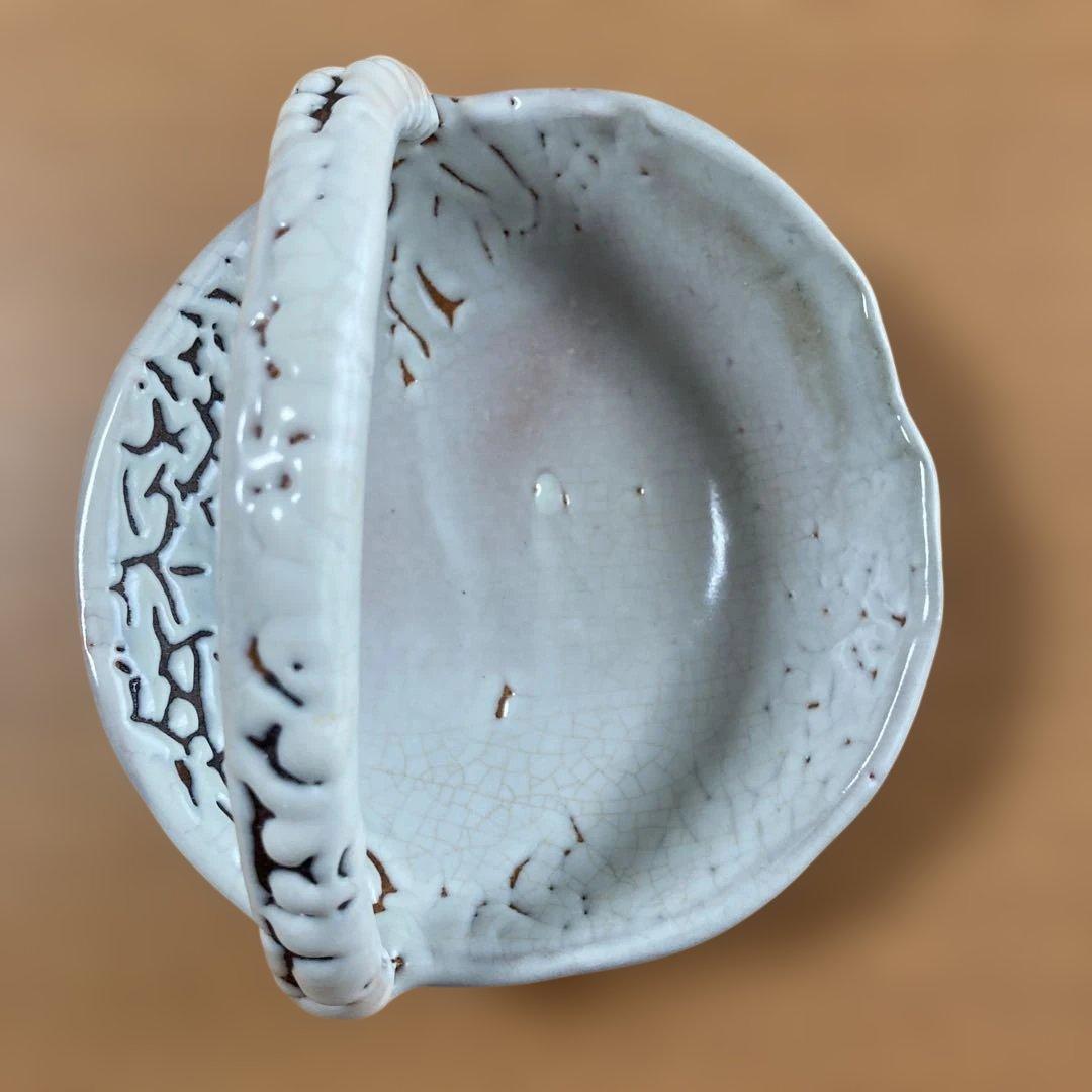 萩焼　陶修窯　手付き皿　6客
