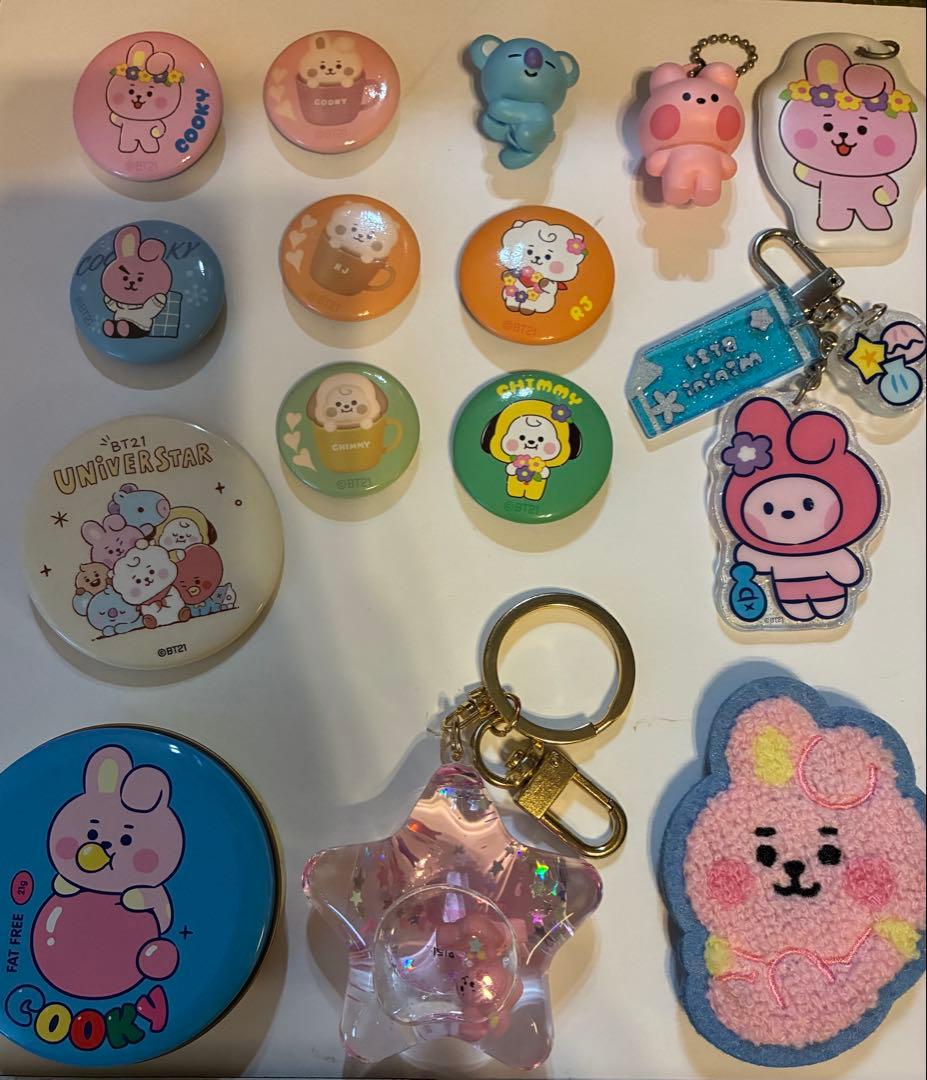 BT21 キーホルダー チャーム マグネット アクスタ　グッズ　まとめ売り