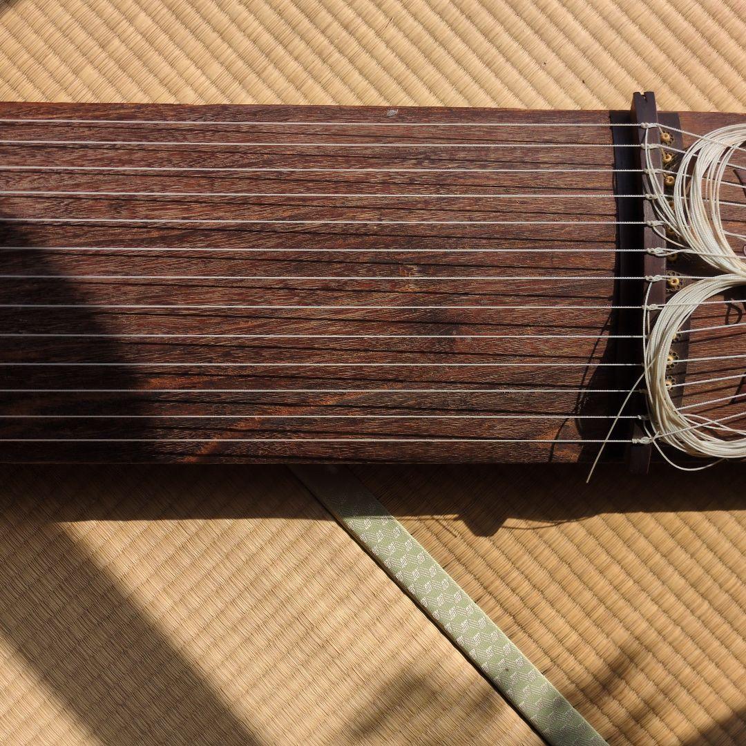 ②※※廃棄します※※生田流 師範代使用品★十三絃 お琴 箏 琴 和楽器