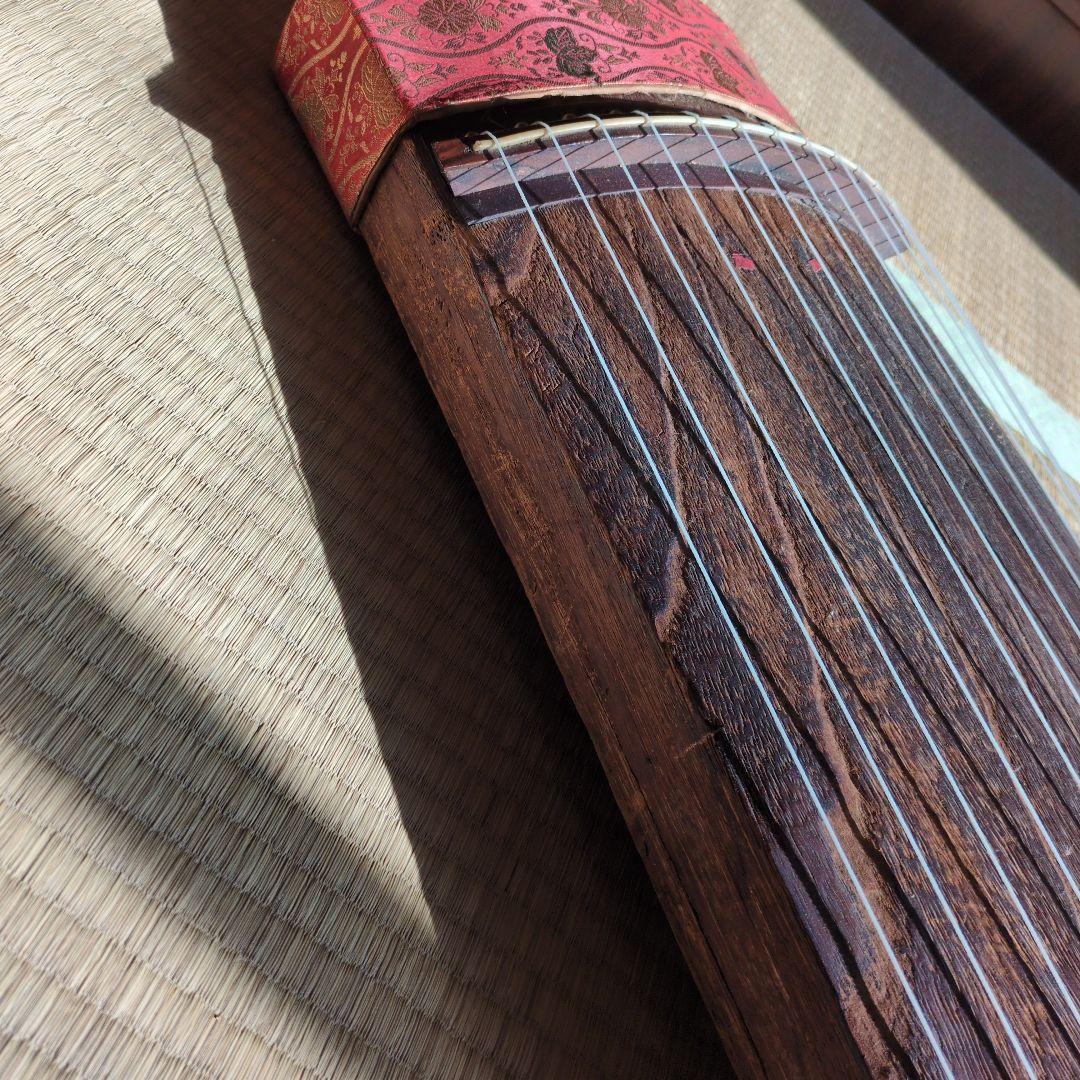 ②※※廃棄します※※生田流 師範代使用品★十三絃 お琴 箏 琴 和楽器