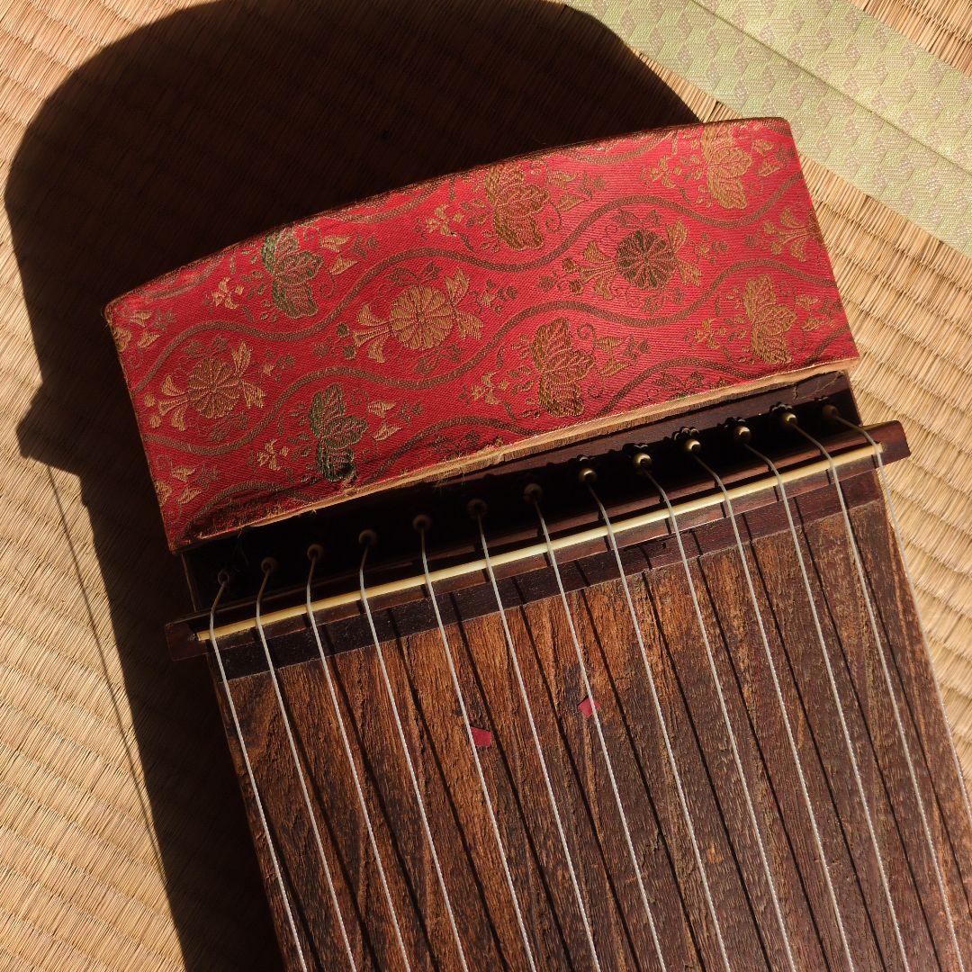 ②※※廃棄します※※生田流 師範代使用品★十三絃 お琴 箏 琴 和楽器
