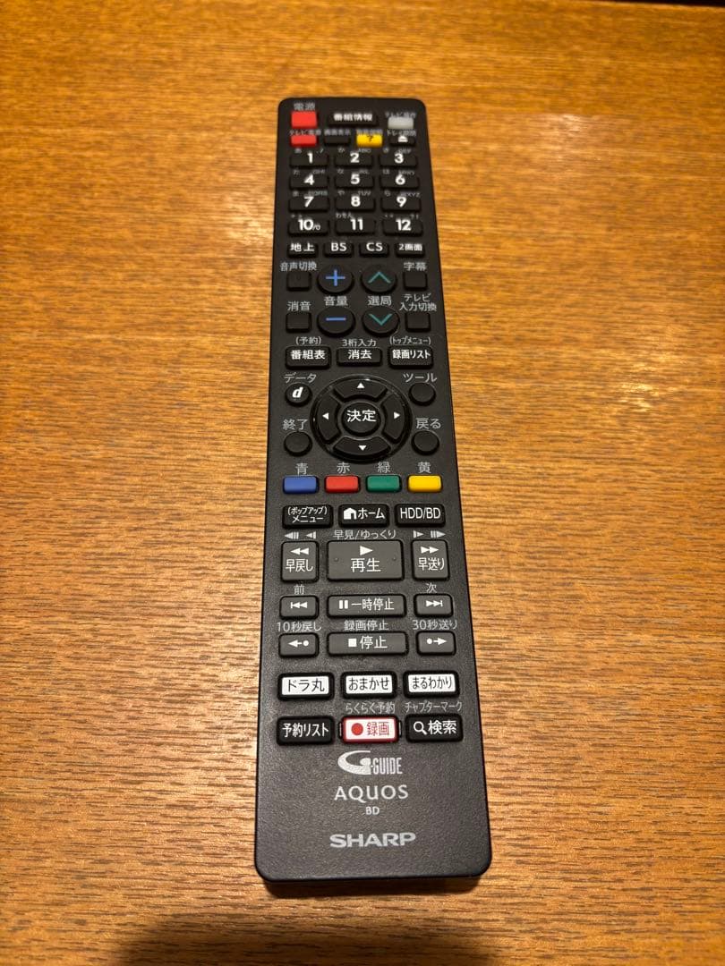 SHARP ブルーレイディスクレコーダー(2B-C10ET1)