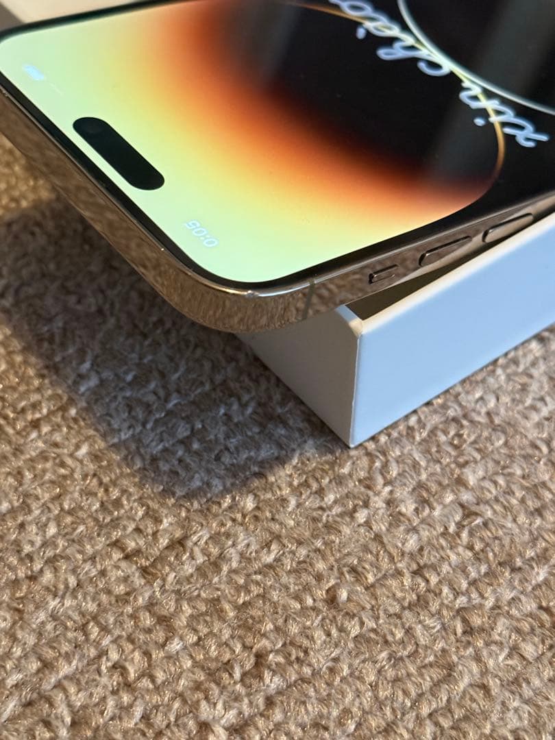 iPhone 14 Pro max ゴールド　128GB SIMフリー