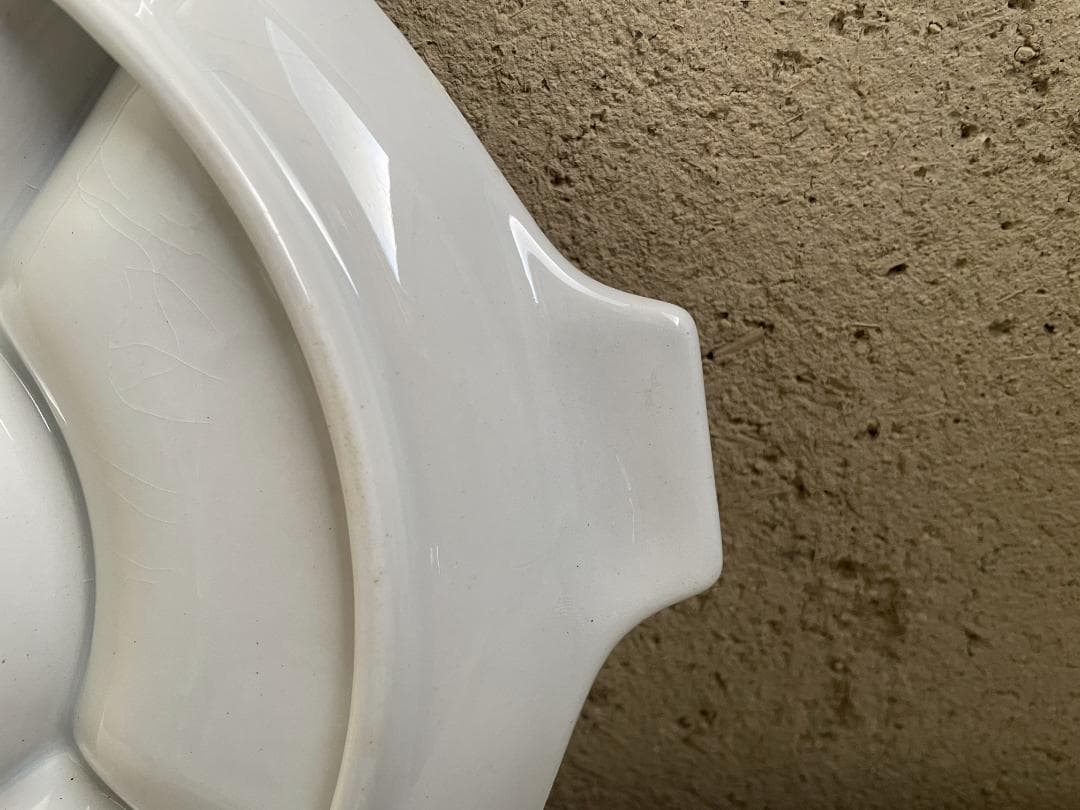 リュネヴィル コンパートメント皿 N-952/フランスアンティーク