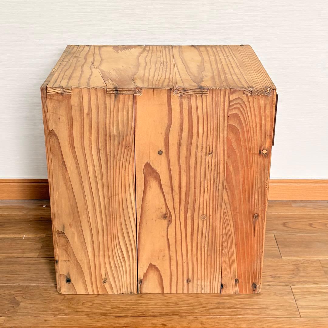 昭和の無垢材小箪笥 3杯｜丁寧な暮らしの道具｜杉材・飴色の風合い