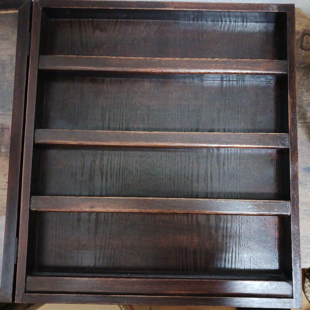 木製 壁掛け コレクションケース