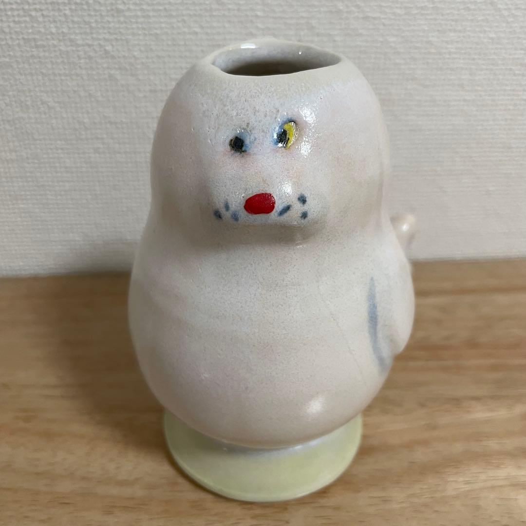 値下げ/チイラボ　CYILABO アザラシ　フラワーベース　花瓶　花器