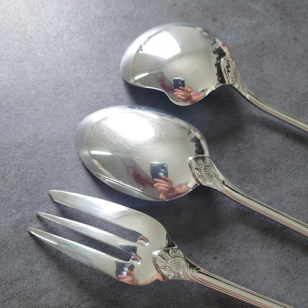 極希少 クリストフル マルリー サービングセット ポテトレードル