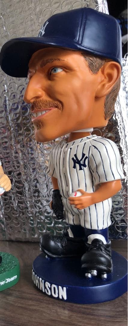 【★激レア希少！！入手不可品！美品★】ヤンキース時代ランディジョンソン　MLB