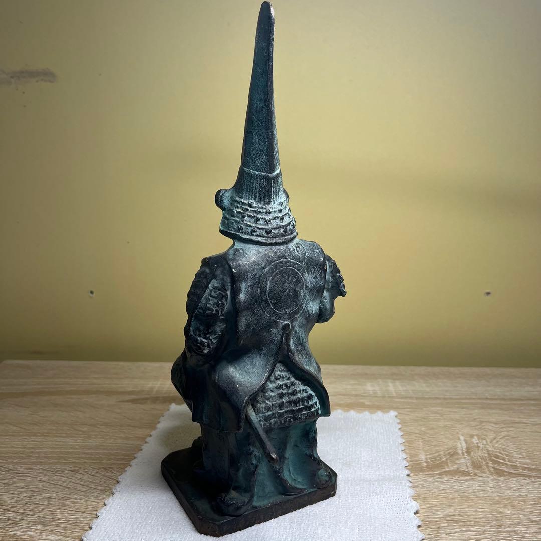 加藤清正像　金属製