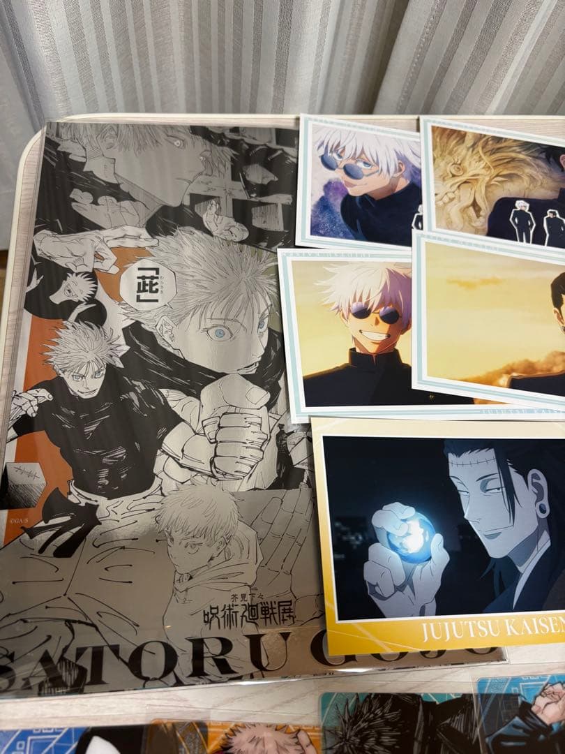 呪術廻戦　プラチナポスター、ポストカード、カード　まとめ売り　呪術廻戦展