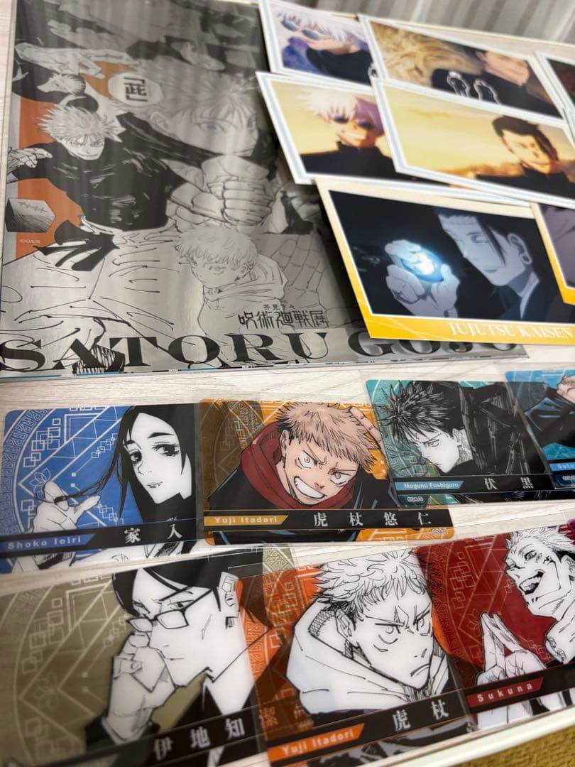 呪術廻戦　プラチナポスター、ポストカード、カード　まとめ売り　呪術廻戦展