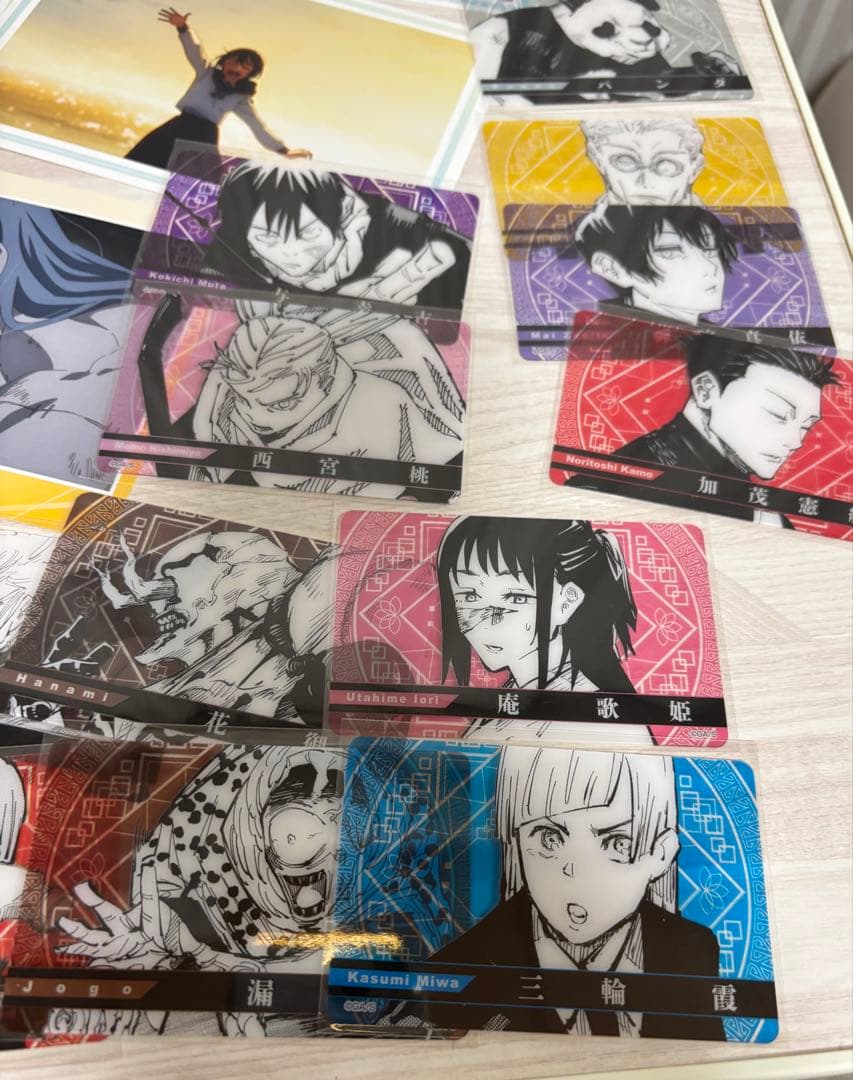 呪術廻戦　プラチナポスター、ポストカード、カード　まとめ売り　呪術廻戦展