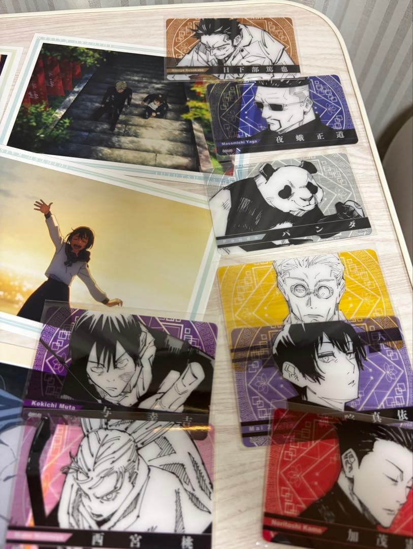 呪術廻戦　プラチナポスター、ポストカード、カード　まとめ売り　呪術廻戦展