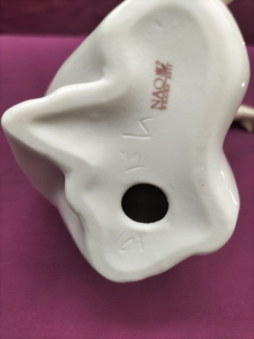 リヤドロNAO　陶器人形　スペイン　ステージに上がろう　共箱有り　完品美品