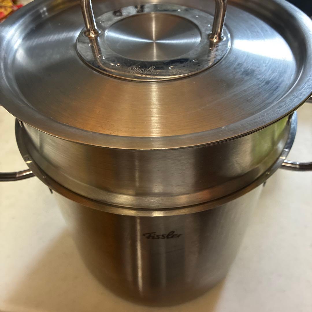 Fissler 両手鍋　パスタ鍋
