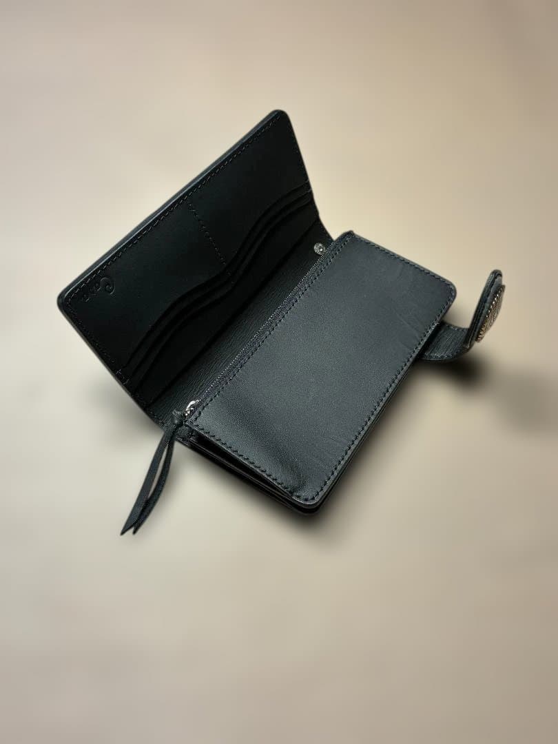 ライダースウォレット 瀬戸内 ブライドル 財布 ロングウォレット CL-1